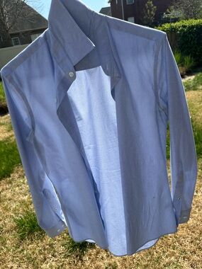 Bonobos Paisley Light Blue Wrinkle-Free Tailored Fit Shirt